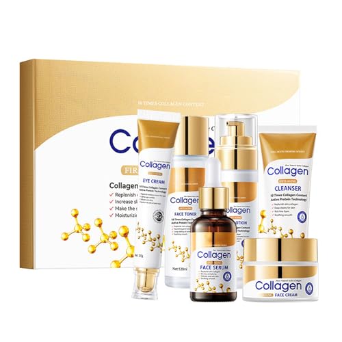 Collagen Skin Care Set 6pcs Gesichtspflege Set Anti