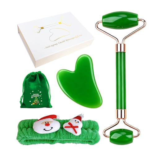 4 St Ck Jade Gua Sha Stein Set