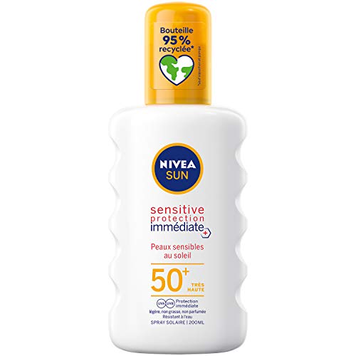 Nivea Sun Sonnenspray Sensitive Sofortschutz Lsf 50 1