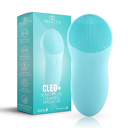 Project E Beauty Cleo Sonic Gesichtsreiniger Wasserdichte Silikon