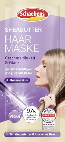 Schaebens Sheabutter Haarmaske Geschmeidigkeit Und Glanz F R