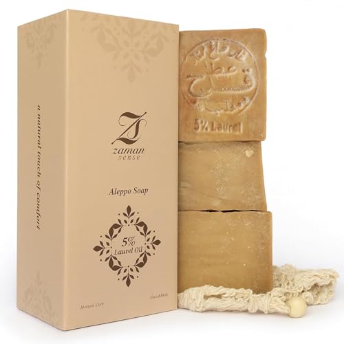 Zaman Sense Original Aleppo Seife 3er Set 5