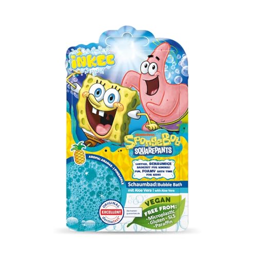 Inkee Bubble Bath Liquid Sponge Bob Badezusatz Kinder