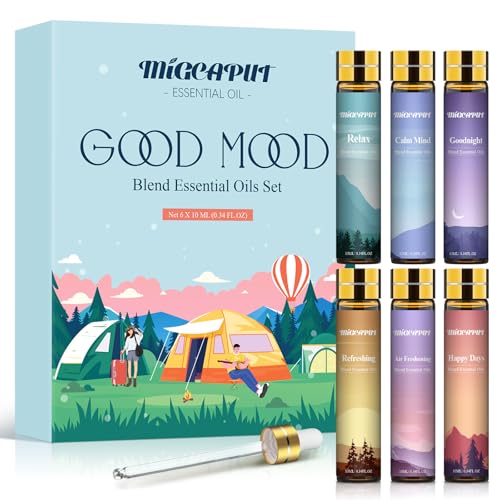 Migcaput Therische Le Set 6x10ml Nat Rliche Gebrauchsfertige