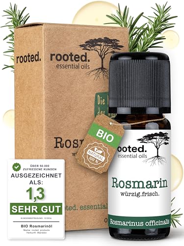 Rooted Bio Rosmarin L 100 Naturrein Haarkraft L