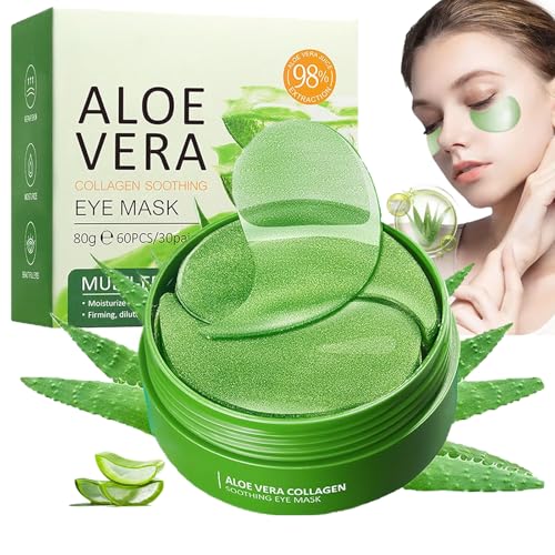 60 St Ck Kollagen Augenpads Mit Aloe Vera