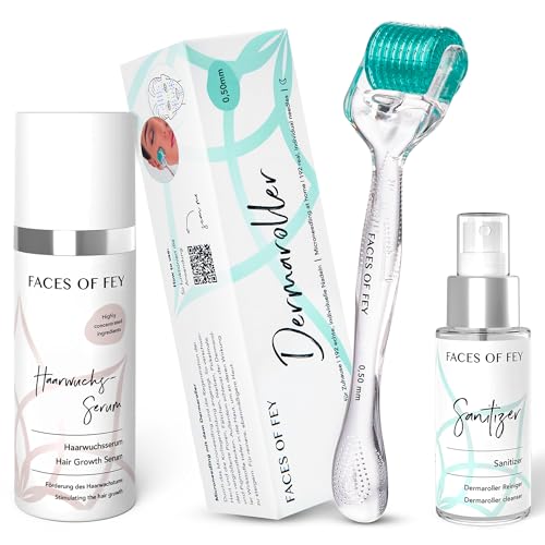 Faces Of Fey Dermaroller F R Haare Microneedling