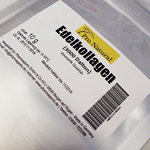 Pro Natural Edel Kollagen Pulver 10g Zum Selbst