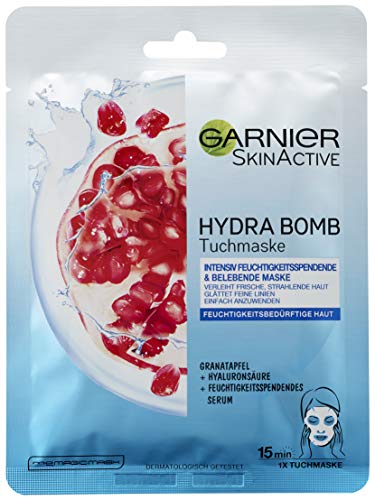 Garnier Hydra Bomb Tuchmaske Gesichtsmaske Mit Hyalurons Ure