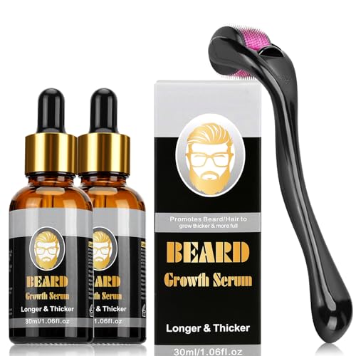 Endim Bartwachstum Bartpflege Kit Mit Bartroller 0 5mm