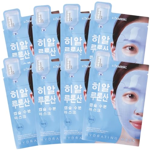 8 St Ck Hyaluron Maske Gesicht Hyaluron Hydrogel
