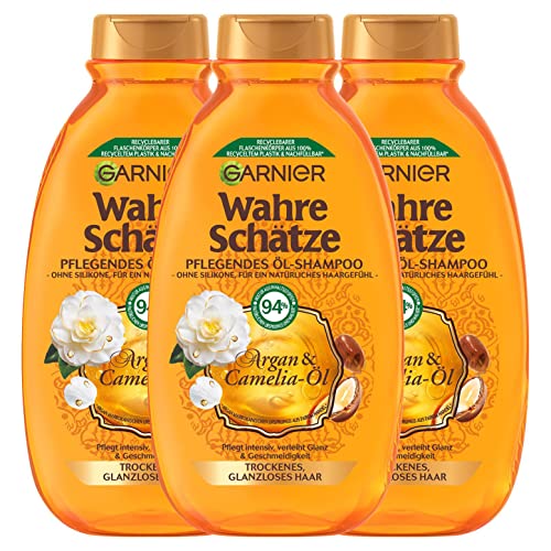 Garnier Wahre Sch Tze Pflegendes L Shampoo Argan