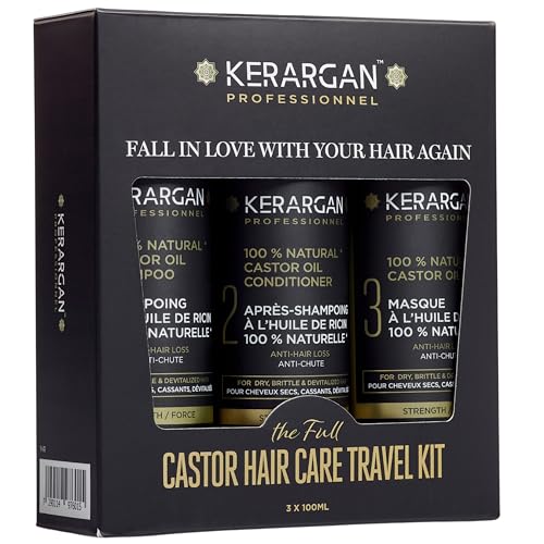 Kerargan Reiseset Gegen Haarausfall Rizinus L F R