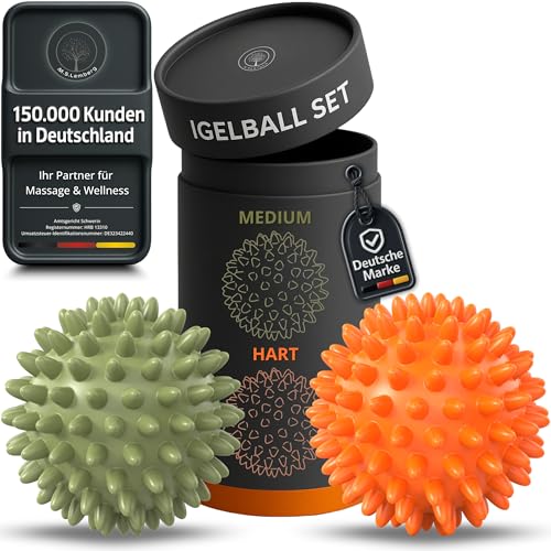 M S Lemberg Igelball Massage Set Massageball F