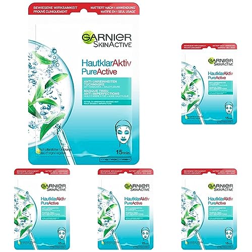 Garnier Tuchmaske Gesichtsmaske F R Fettige Haut Anti