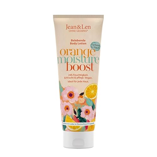 Jean Len Body Lotion Orange Ingwer Leichte Textur