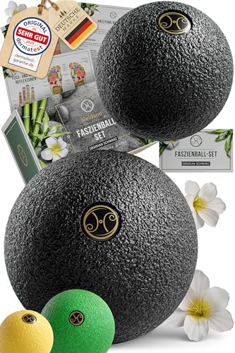 Heldson Premium Faszienball Klein 2er Set 6cm 8cm