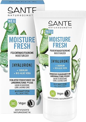 Sante Naturkosmetik Moisture Fresh Feuchtigkeitscreme Hyaluron Squalan Bio