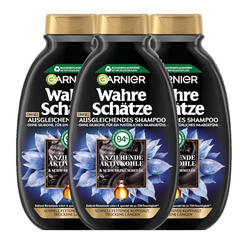 Garnier Ausgleichendes Shampoo Gegen Schnell Fettende Kopfhaut Und