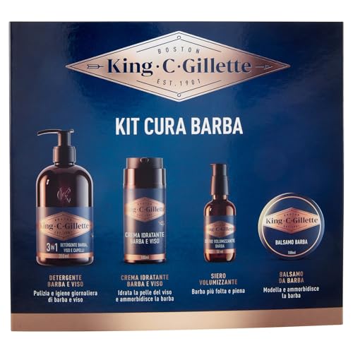 King C Gillette Bartpflege Set F R Herren