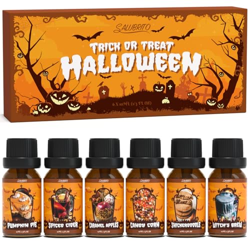 Salubrito Halloween Therisches Le Set Aromatherapie Herbst Duft