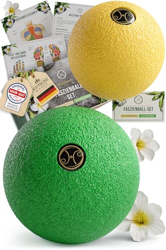 Heldson Premium Faszienball Klein 2er Set 6cm 8cm