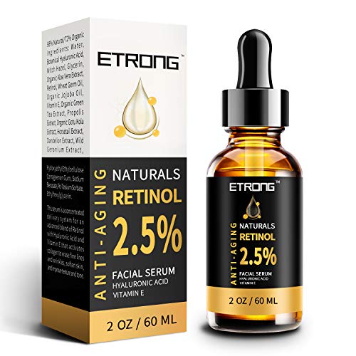 Retinol Serum Etrong Hochfestes Anti Aging Serum Mit