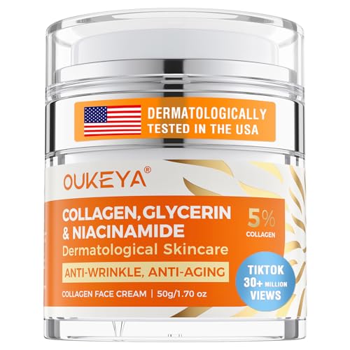 Oukeya Collagen Creme F R Gesicht Kollagen Creme