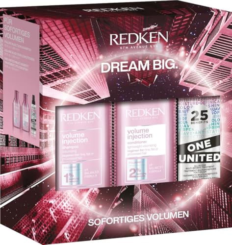 Redken Pflegeset Mit Reparierendem Volumen Boost Volume Injection