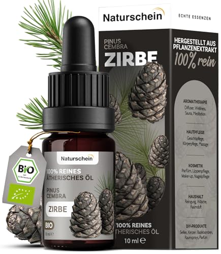 Naturschein Bio Zirben L 10ml 100 Naturrein Therisches