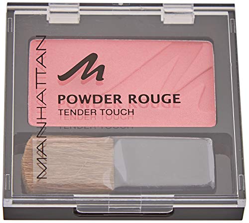 Manhattan Powder Rouge Pinkes Blush Mit Puder Textur