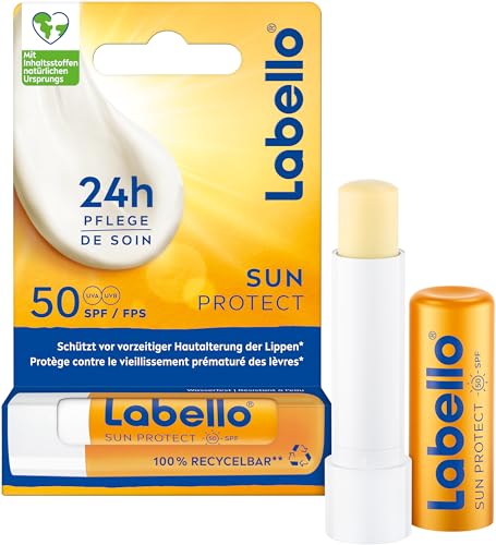 Labello Sun Protect Lsf 50 Wasserfeste Lippenpflege Mit