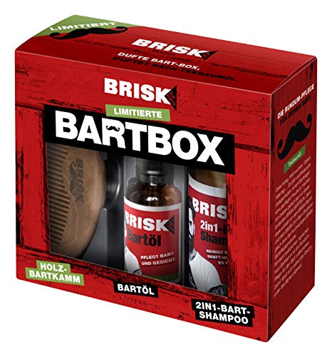 Brisk Bart Geschenkset Limited Edition Set Bestehend Aus