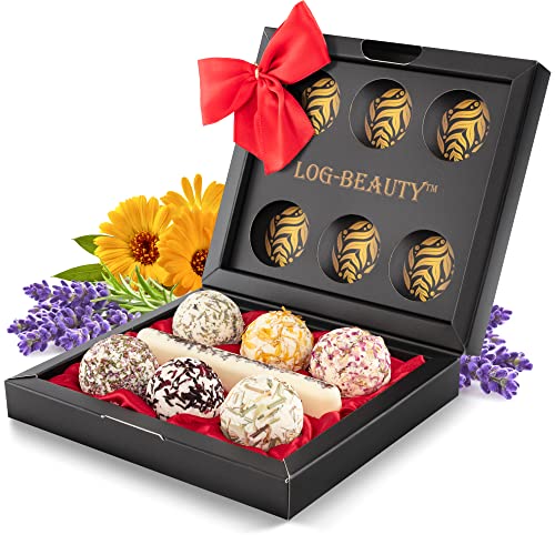 7 Bio Badekugeln Badebomben Geschenkset Mit Vitamin C