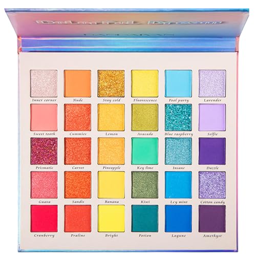 Lidschatten Palette Brillant Matt Und Schimmernde Lidschatten Palette
