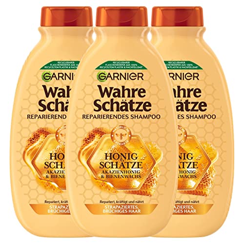 Garnier Wahre Sch Tze Reparierendes Shampoo Honig Sch