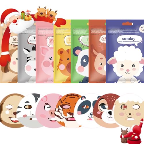 Tuchmasken Gesicht Feuchtigkeit Feuchtigkeitsspendenden Set Kinder Und Teenager