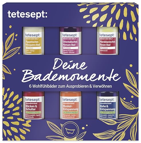 Tetesept Geschenkset Deine Bademomente 6 X 20 Ml