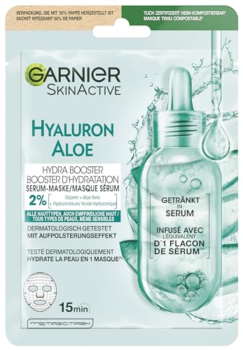 Garnier Tuchmaske Gesichtsmaske F R Alle Hauttypen Erfrischend