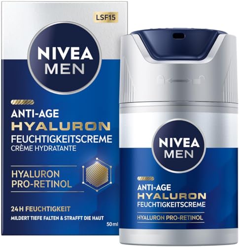 Nivea Men Anti Age Hyaluron Feuchtigkeitscreme Gesichtspflege F