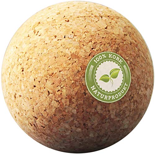 Massageball Natur Set 5 Cm Mit Trainings Anleitung