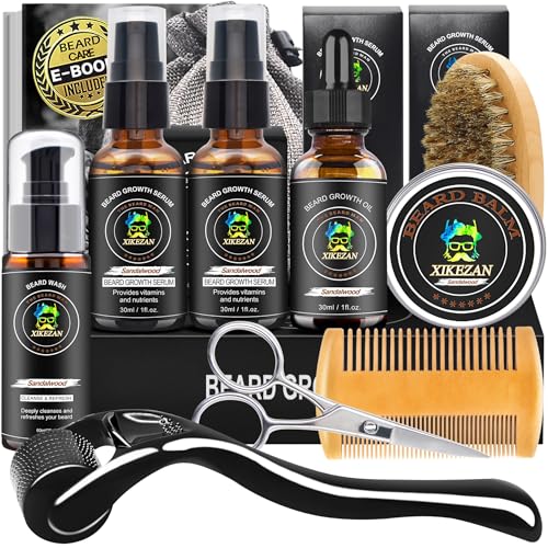 Bart Wachstum Set Mit Bart Roller Bart L