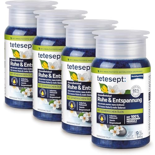 Tetesept Meersalz Ruhe Entspannung 4 X 600 G