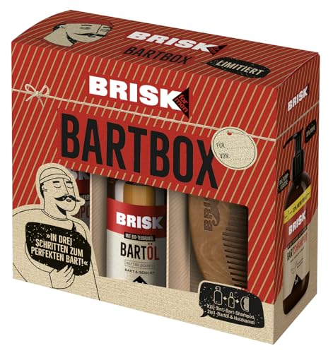 Brisk Bart Geschenkbox Limited Edition Set Bestehend Aus