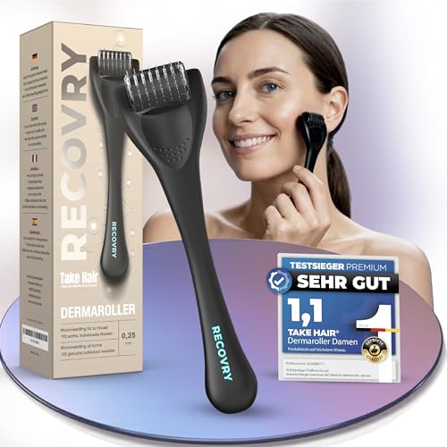 Recovry Dermaroller 0 5 Mm 192 Echte Nadeln