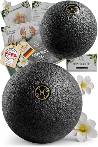 Heldson Premium Faszienball Klein 2er Set 6cm 8cm