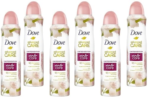 6x Dove Deospray Advanced Care Winter Care Jasmin